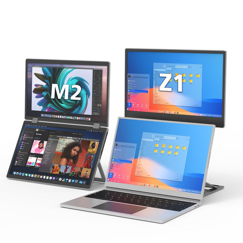 KEFEYA M2 & Z1 Foldable Monitor Laptop Screen Extender