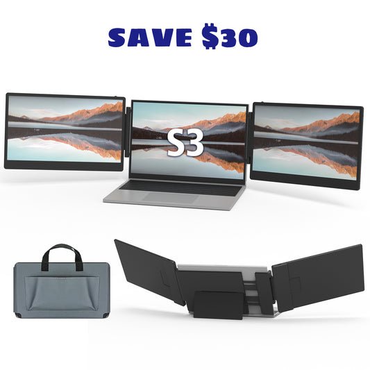 KEFEYA S3 Triple Laptop Screen Extender Spring Sale